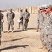 ‘Dragon’ Battalion bids farewell to advance party soldiers redeploying to Fort Riley