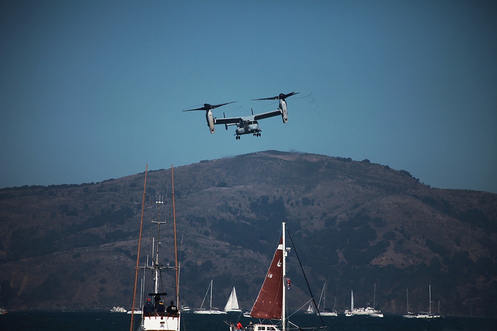 Marines soar at Fleet Week Air Show