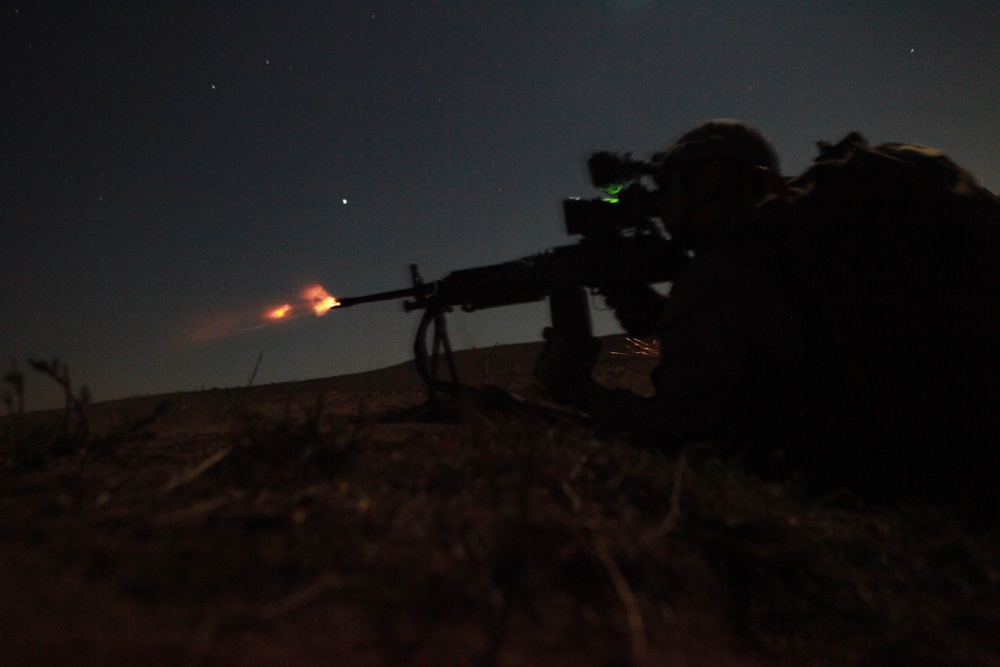 MEU’s maritime raid force conducts live-fire exercise