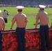 49ers honor Marines, sailors in Fleet Week