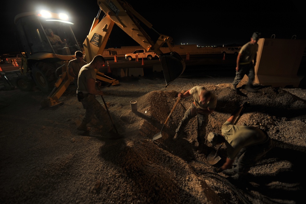 'Dirt Boyz' at night