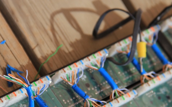 580th Signal OSP prepping and conducting a site Survey