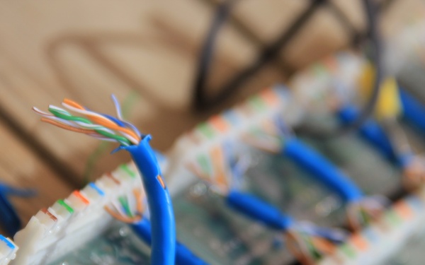 580th Signal OSP prepping and conducting a site Survey