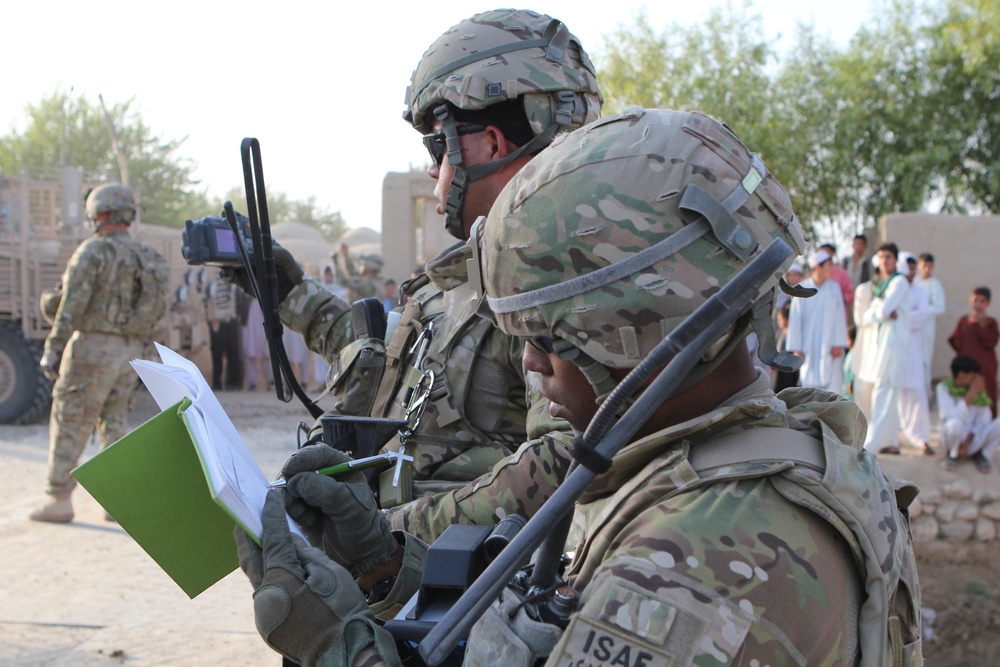 1014th Sapper Company conducts RCP with coalition forces