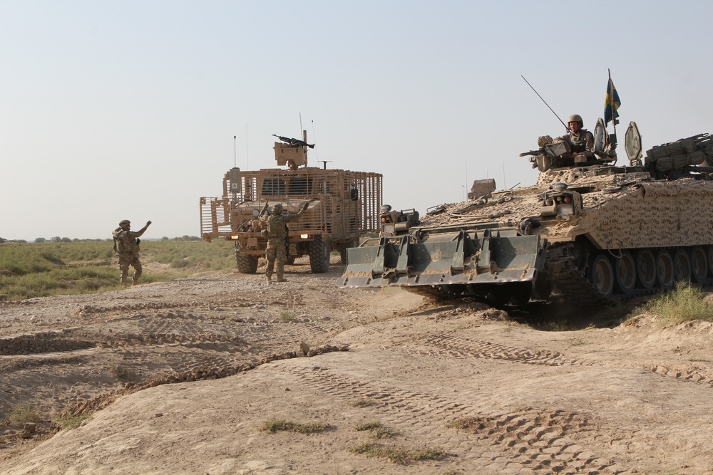 Swedish, German, Belgium and US forces conduct RCP