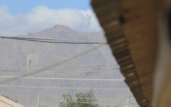 580th Signal OSP prepping and conducting a site Survey