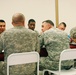 ‘Dagger’ Brigade command team sits down for lunch with outstanding ‘First Lightning’ Battalion Soldiers