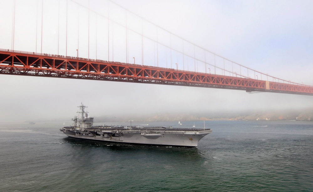 USS Carl Vinson participates San Francisco Fleet Week 2011