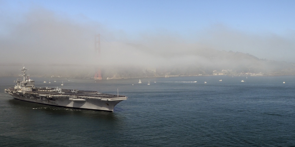 USS Carl Vinson participates San Francisco Fleet Week 2011