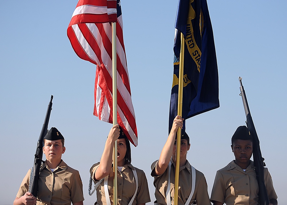 NJROTC drill competition