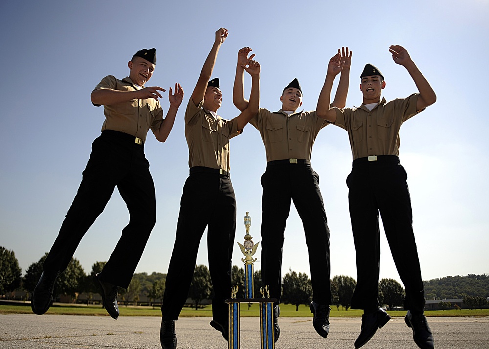 NJROTC drill competition