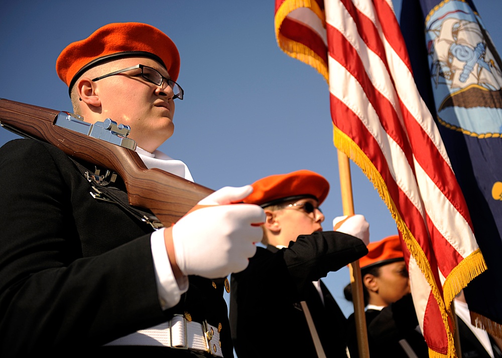 NJROTC drill competition