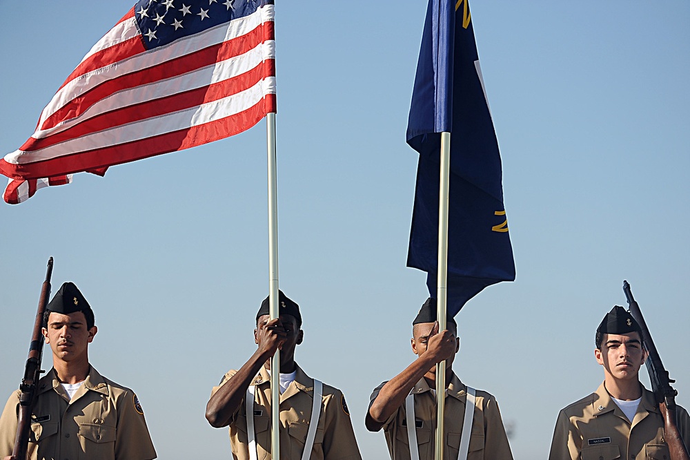 NJROTC drill competition