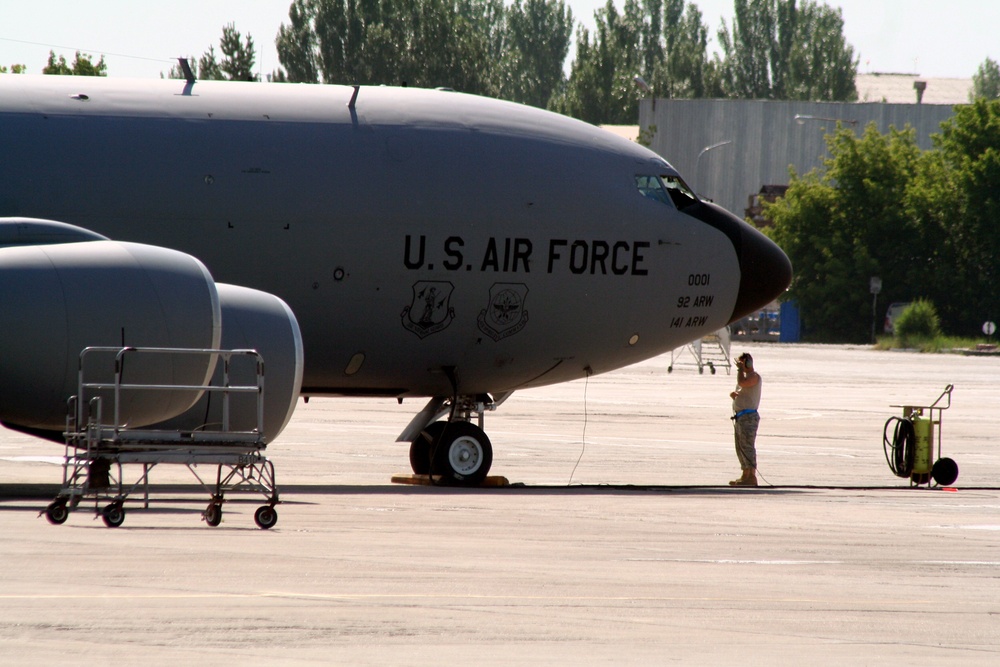 10 years of Enduring Freedom: Air refuelers 'build the airbridge' to success