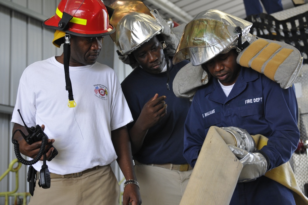 Guantanamo Bay firefighters