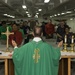 Catholic Mass service aboard USS George Washington