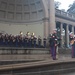 Marines come together with high school students for band challenge