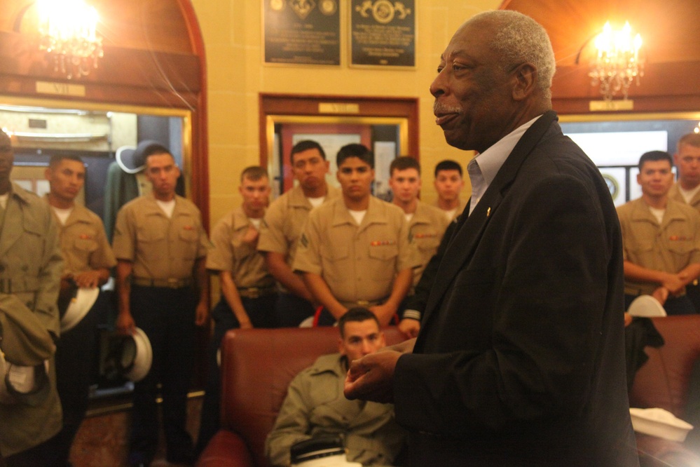 Marines tour historical San Francisco