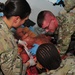 Medical staff simulate saving lives