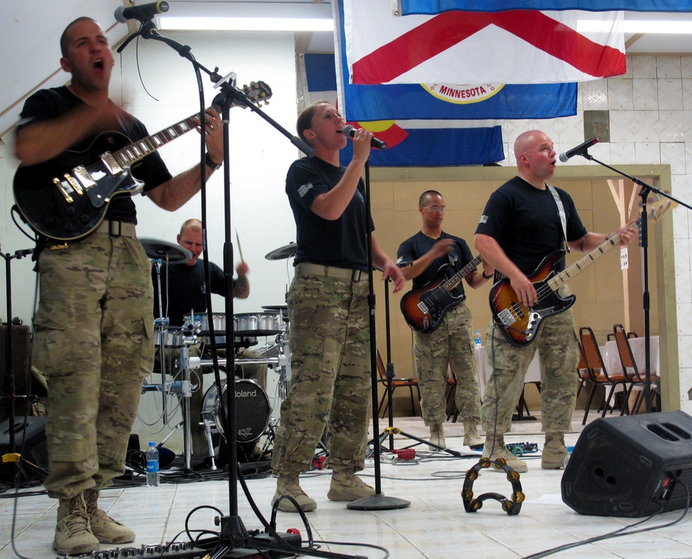 82nd Airborne rocks out at FOB Lagman