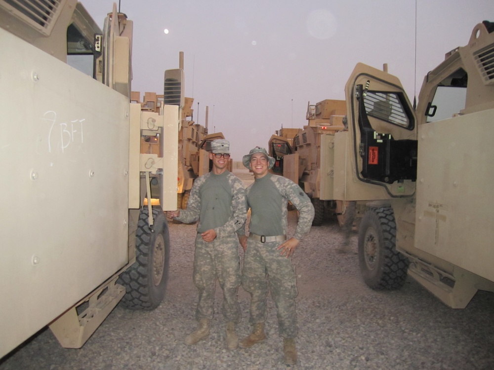 1-180th CAV in Kuwait