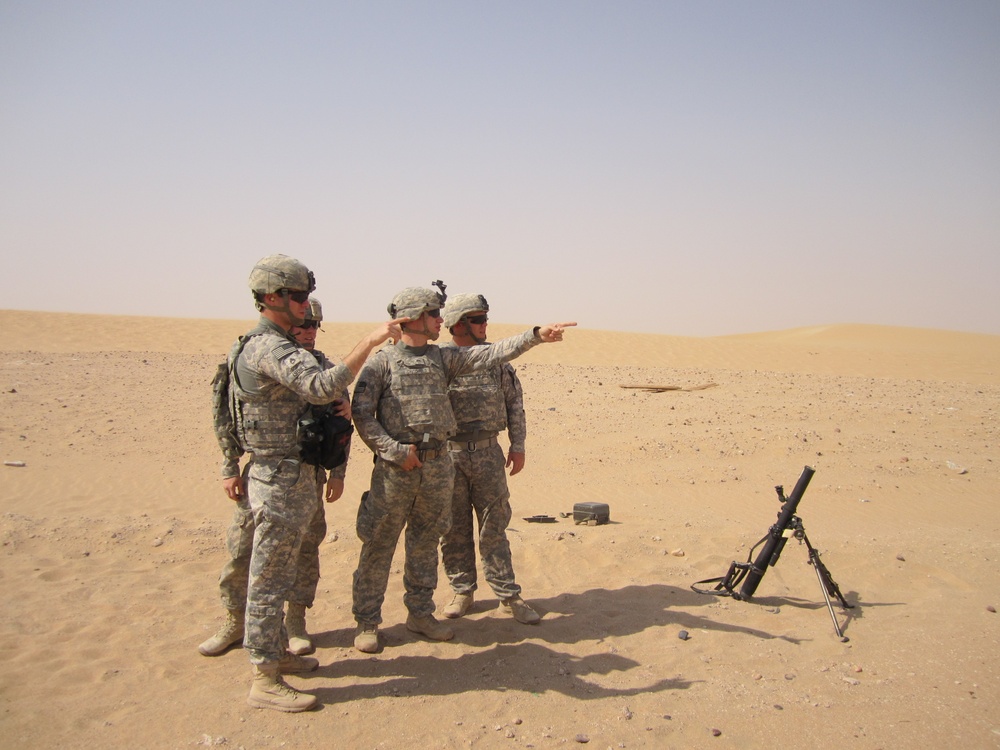 1-180th CAV in Kuwait