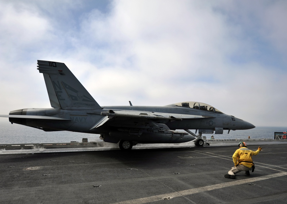 USS Abraham Lincoln action