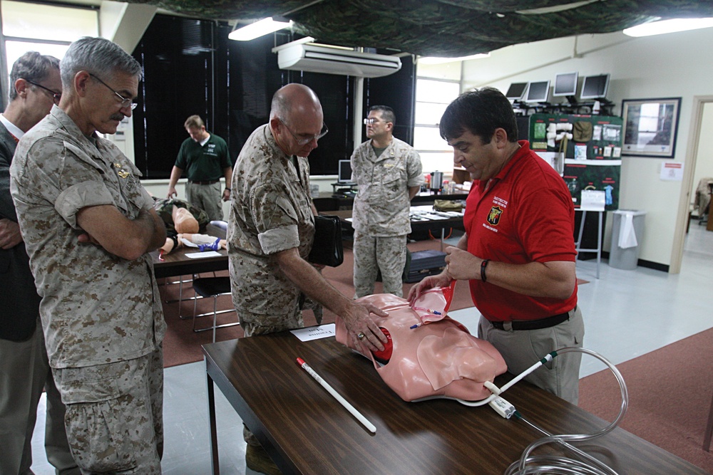 Corps' senior medical officer visits Okinawa