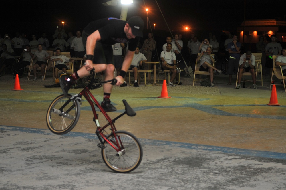 Bikes over Baghdad