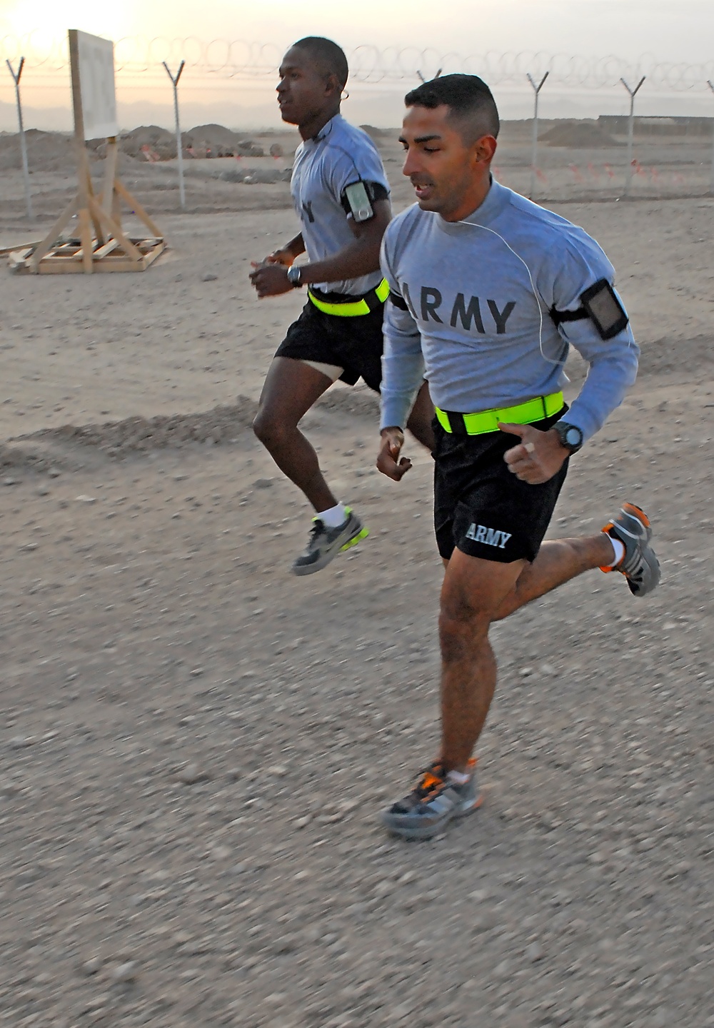TF Spearhead hosts the Army Ten Miler, boosts morale in Afghanistan