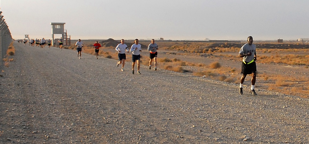 TF Spearhead hosts the Army Ten Miler, boosts morale in Afghanistan