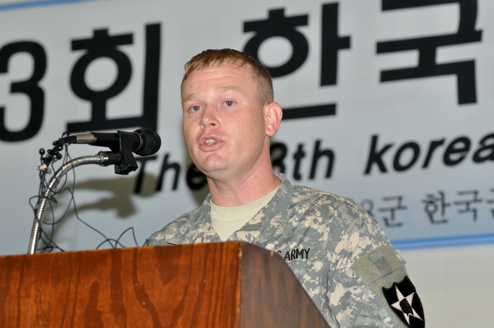US soldiers share passion for Korean language