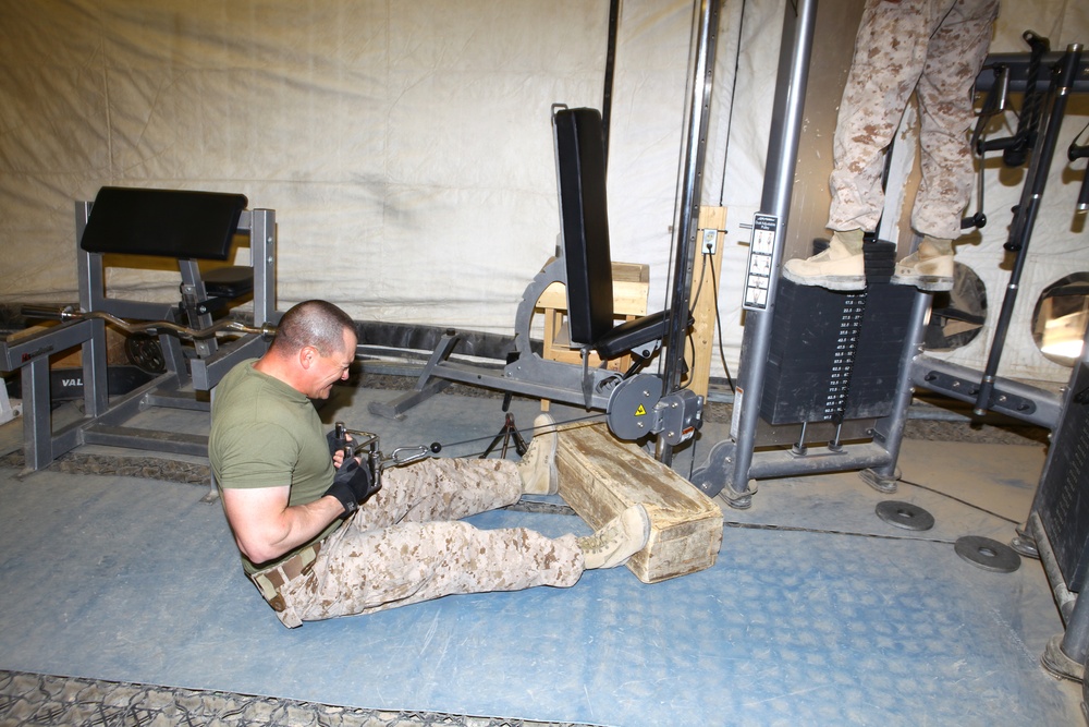 Southern Marine hits fitness stride in Afghanistan