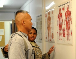 Physical therapy taking away soldiers’ pain