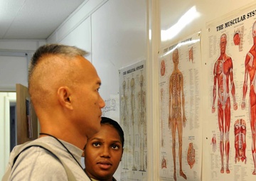 Physical therapy taking away soldiers’ pain