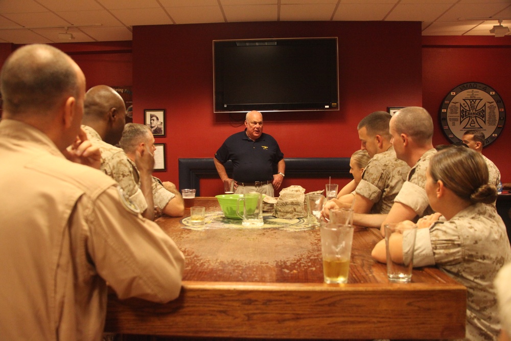 Retired general talks history with today’s Marines at ‘The Pit’