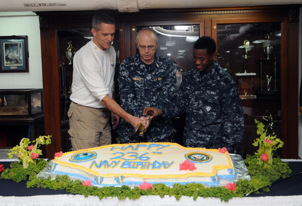 Navy's 236th birthday