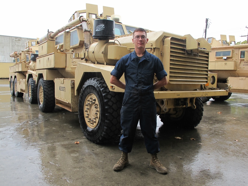 Leading by example: Marine mechanic lauded for excellence