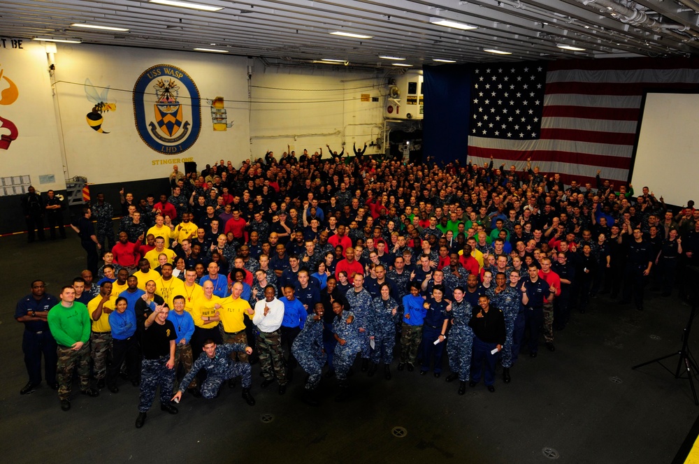 Navy birthday celebration