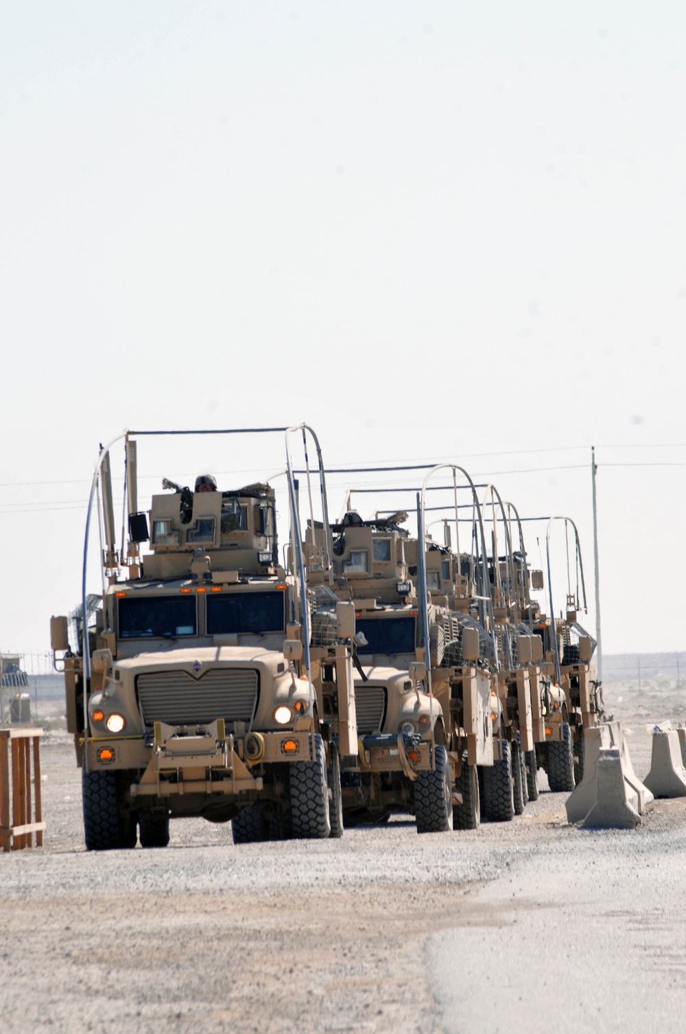 Adder welcomes redeployment convoy