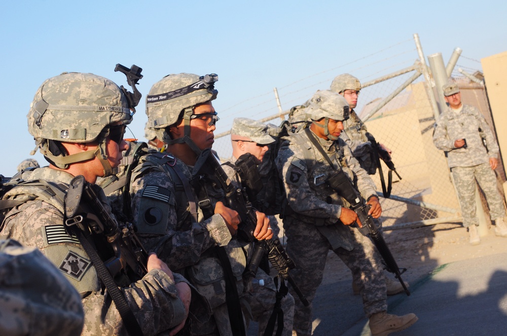 Wranglers host best warrior competition