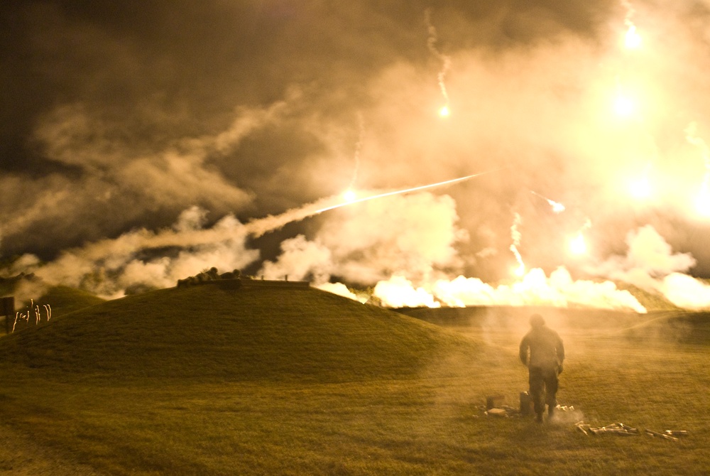 Department of the Army Best Warrior Night Fire