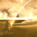 Flare sparked at the Department of the Army Best Warrior Night Fire