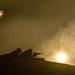 Warrior fires during Department of the Army best Warrior Night Fire