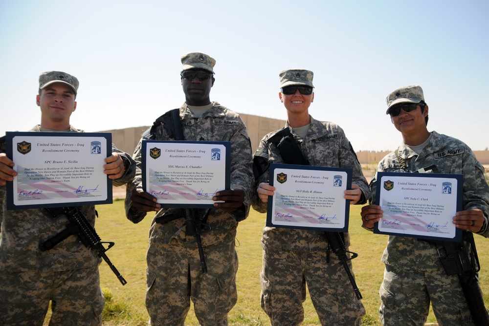 Greywolf troopers reaffirm commitment at mass ceremony