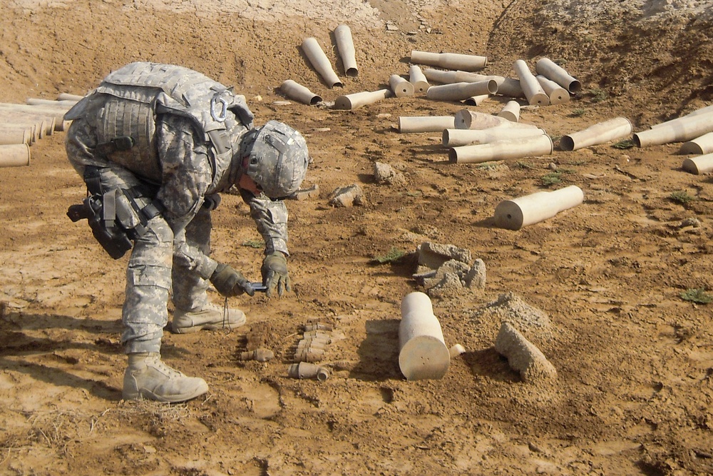 Bandit Troop uncovers explosive remnants of war