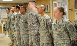 Military support element closes-out mission in Basra