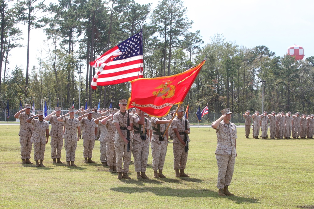 MARSOC sergeant major post and relief