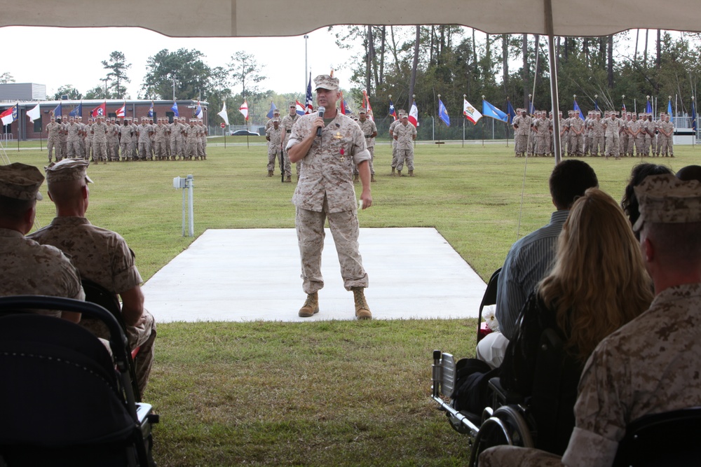 MARSOC sergeant major post and relief