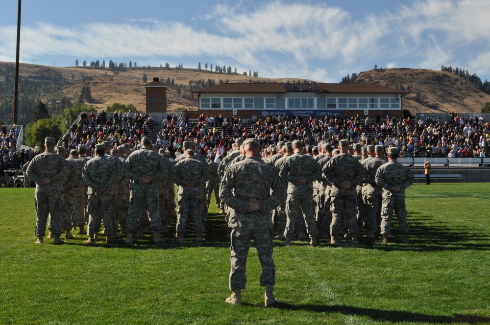 Eastern Oregon welcomes soldiers home
